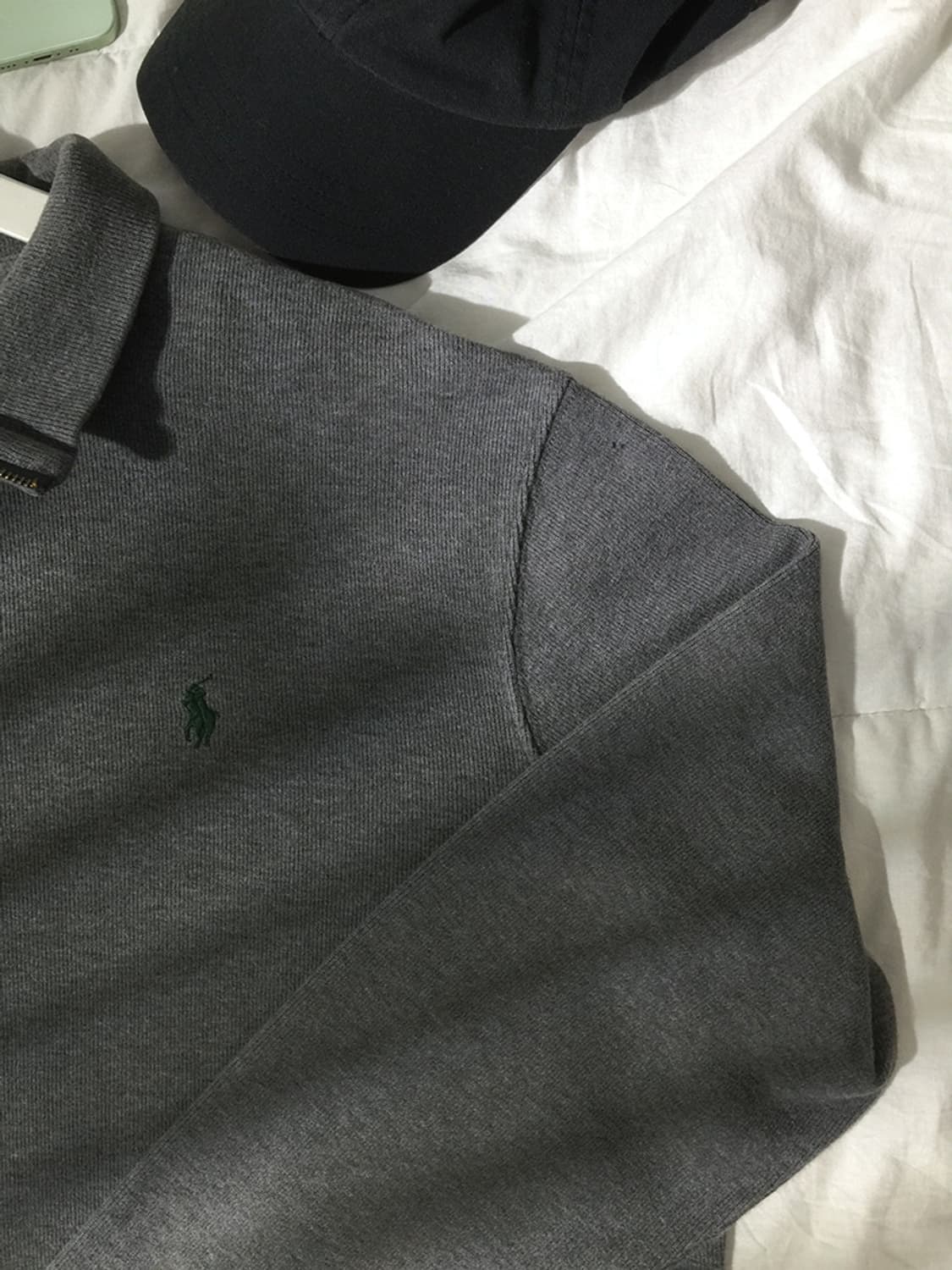 (MAN) 폴로랄프로렌 스웻 반집업 XL 상품이미지2