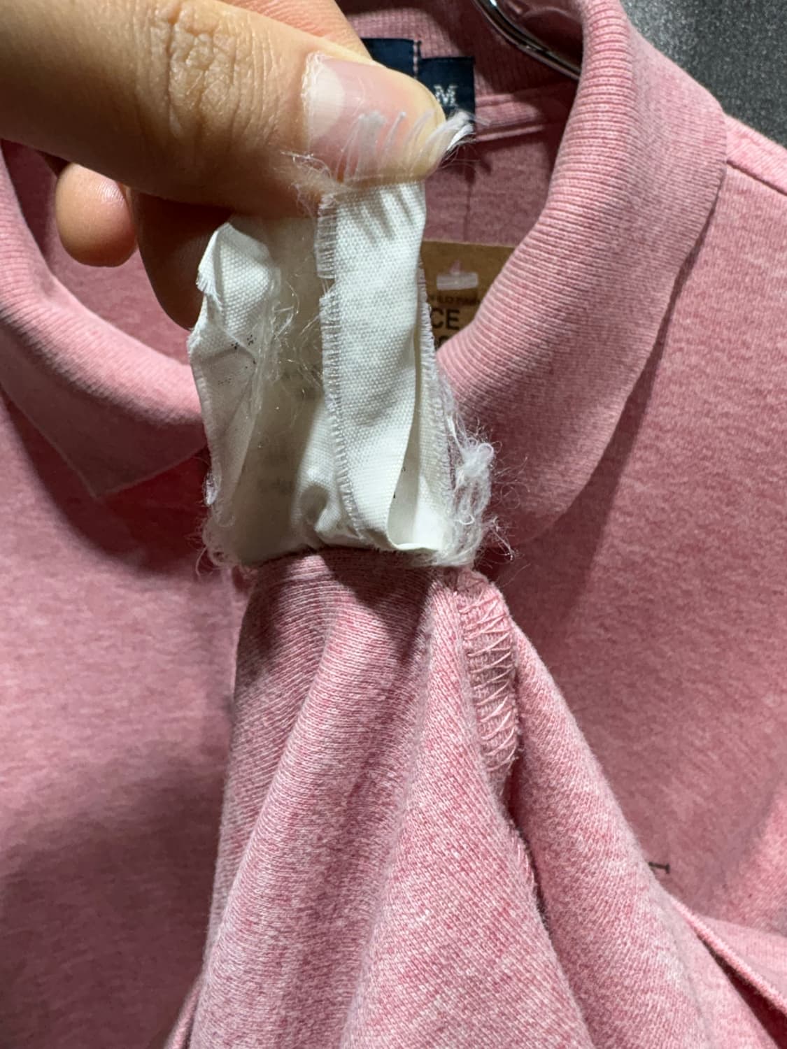 M 폴로랄프로렌 핑크 카라 롱슬리브 상품이미지6