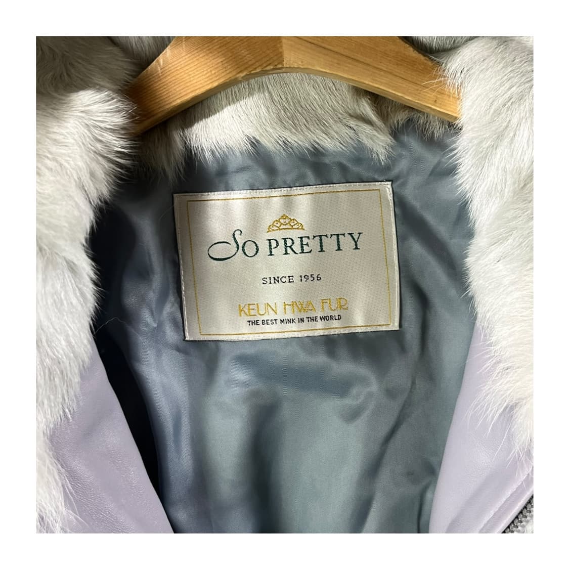 [근화모피] 근화 밍크펄자수 퍼 후드자켓 상품이미지6