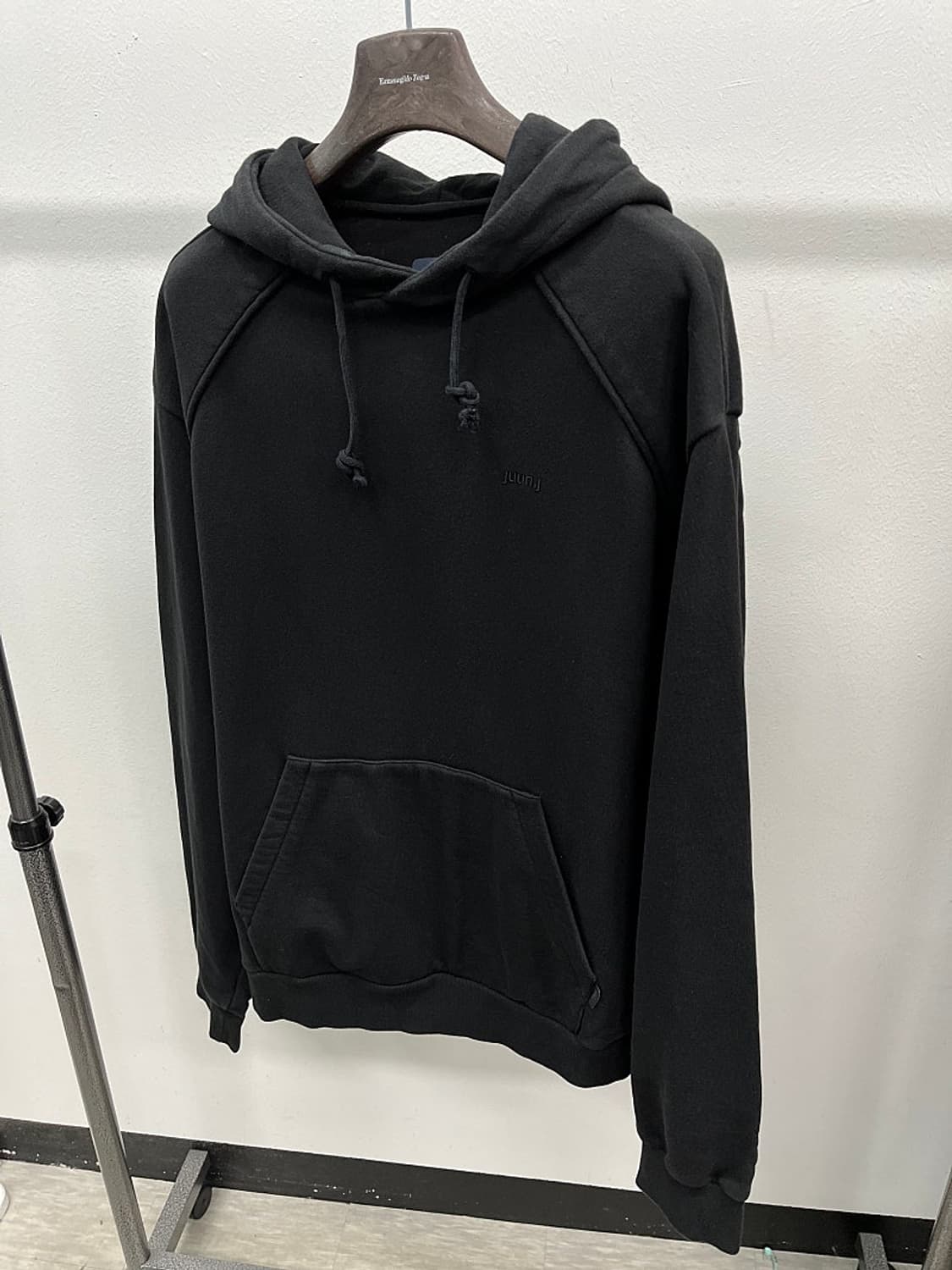 110) 준지 자수 오버 후드티  상품이미지1