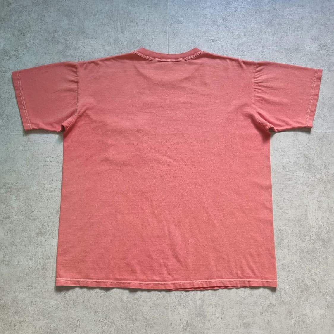 리얼맥코이 살몬핑크 무지 포켓 티셔츠 XL sz 상품이미지5