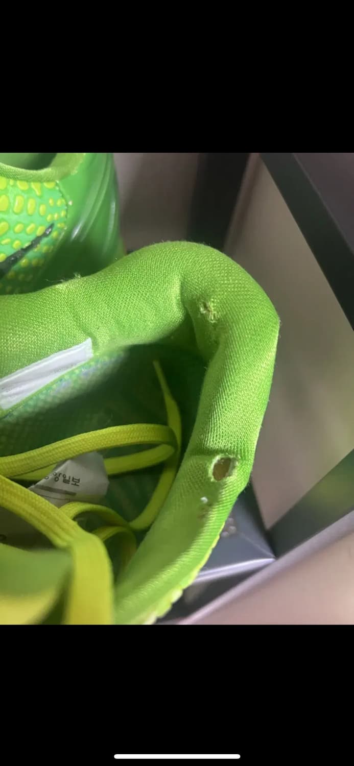 [290] 코비6 프로트로 그린치 상품이미지6