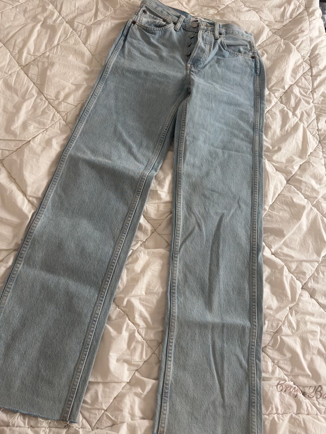 Re/done 리던 90s high rise loose jean팝니다 상품이미지2