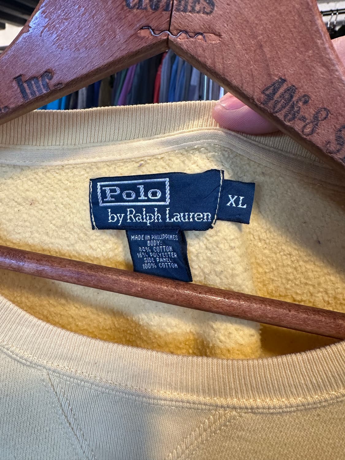 폴로 랄프로렌 헤비 코튼 리버스위브 스웻 셔츠 상품이미지6