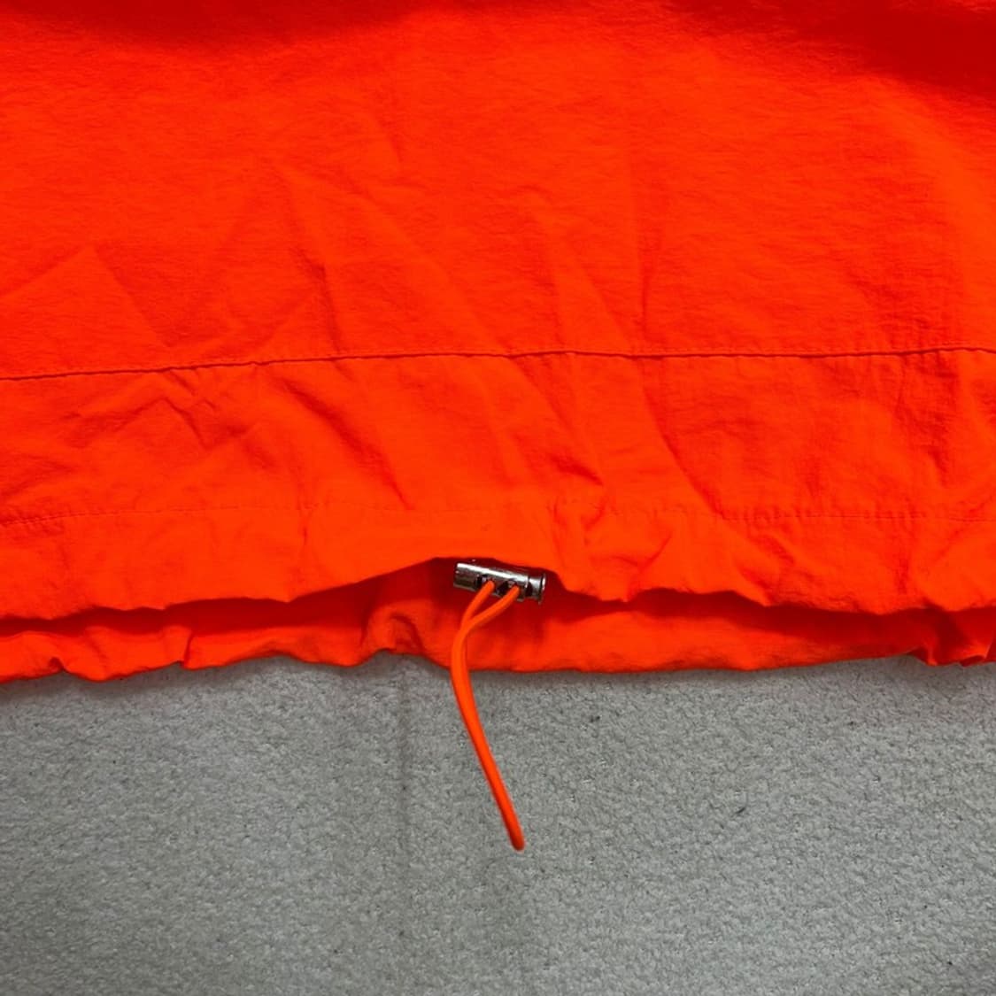 새상품 아이런 형광오렌지 아노락 바람막이 S 상품이미지5