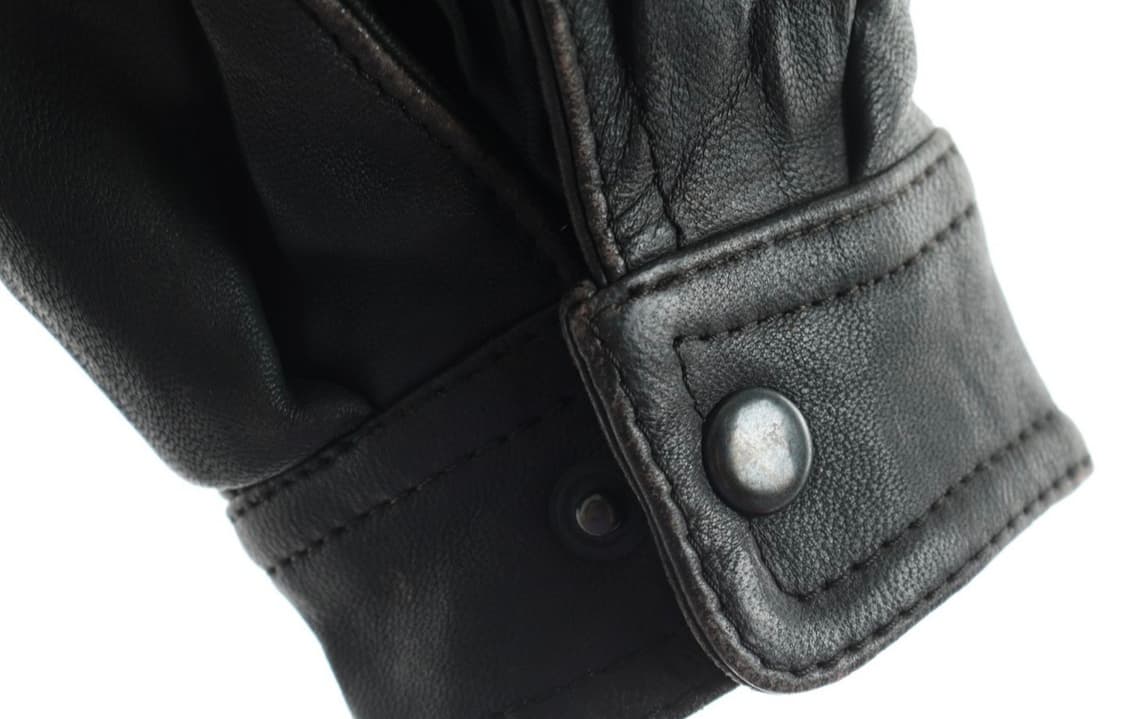 빈티지 레더 봄버 자켓 상품이미지5