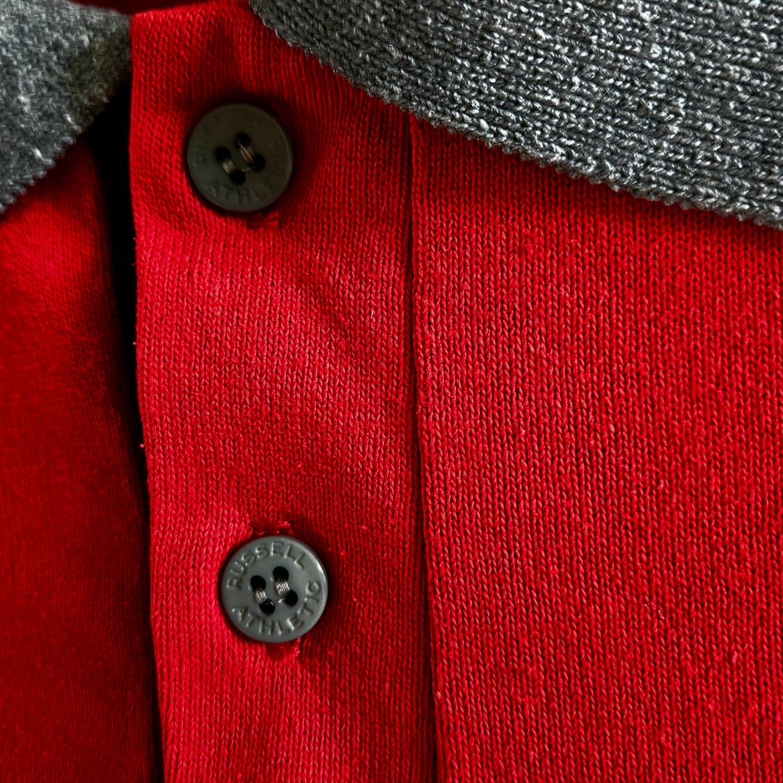 90s 러셀 × 엘엘빈 카라 티셔츠 상품이미지3