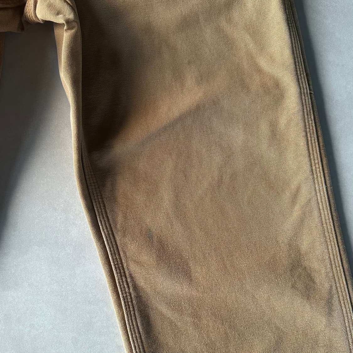 [33인치]칼하트 캔버스 플란넬 라이닝 루즈핏 카펜터 팬츠 상품이미지4