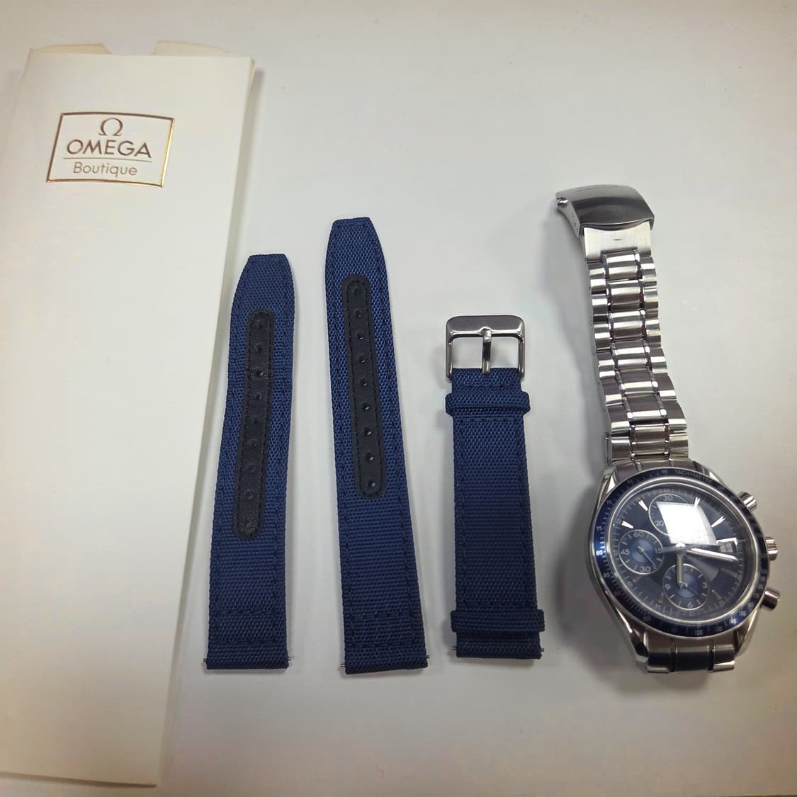 오메가 스피드마스터 데이 데이트 40mm 청판 상품이미지6