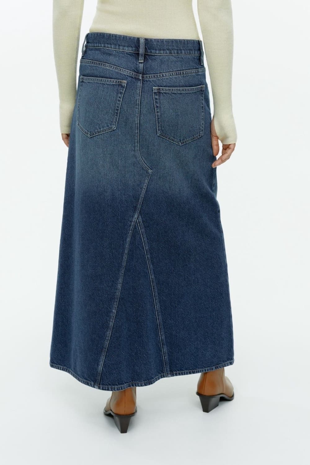 아르켓 데님 맥시 스커트 상품이미지4