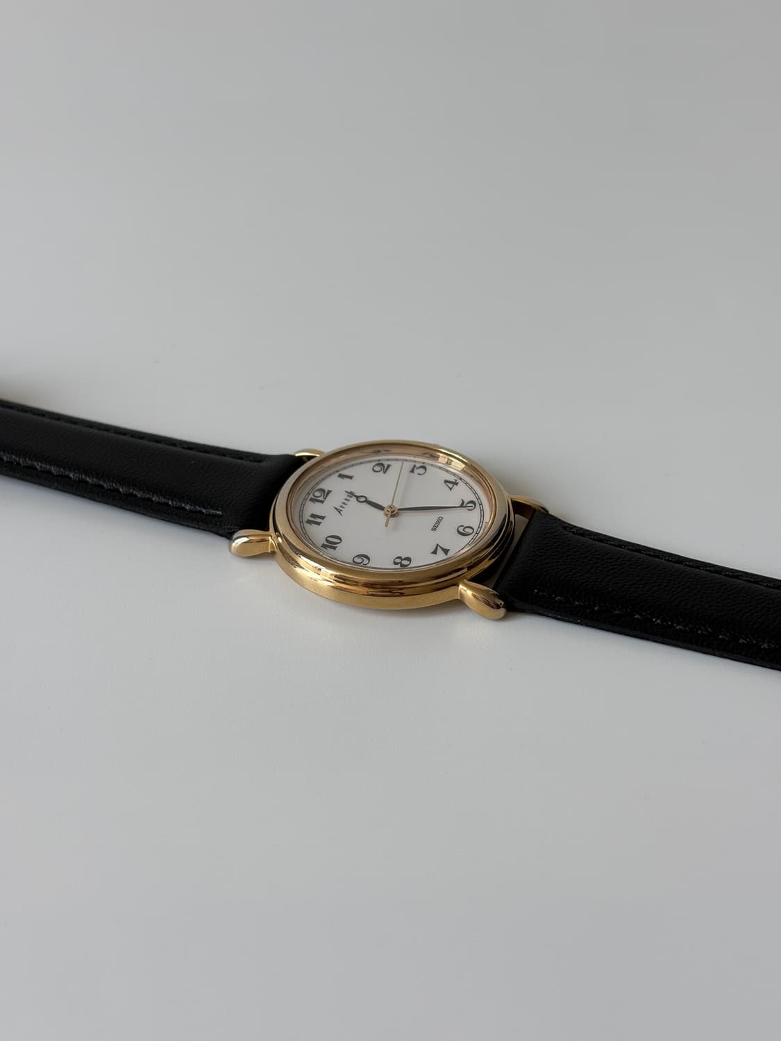 세이코 1990년대 Avenue 아라빅 인덱스 골드 쿼츠 남성 상품이미지4