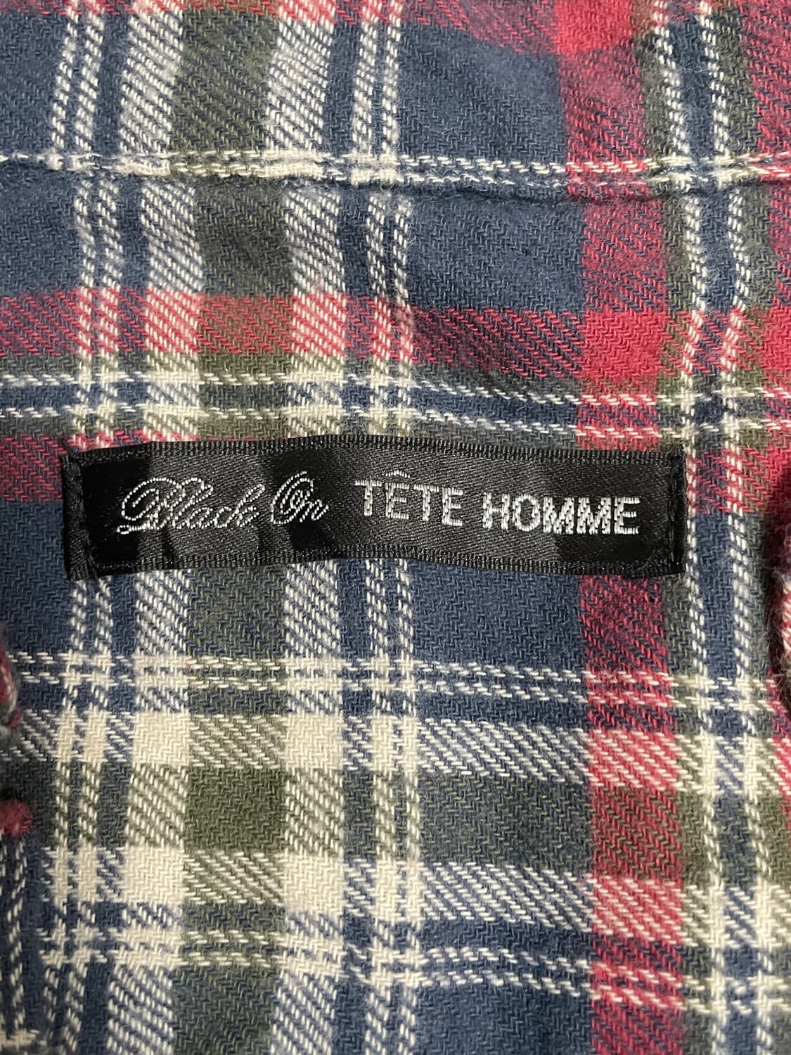 Tete homme shirt 셔츠 상품이미지2