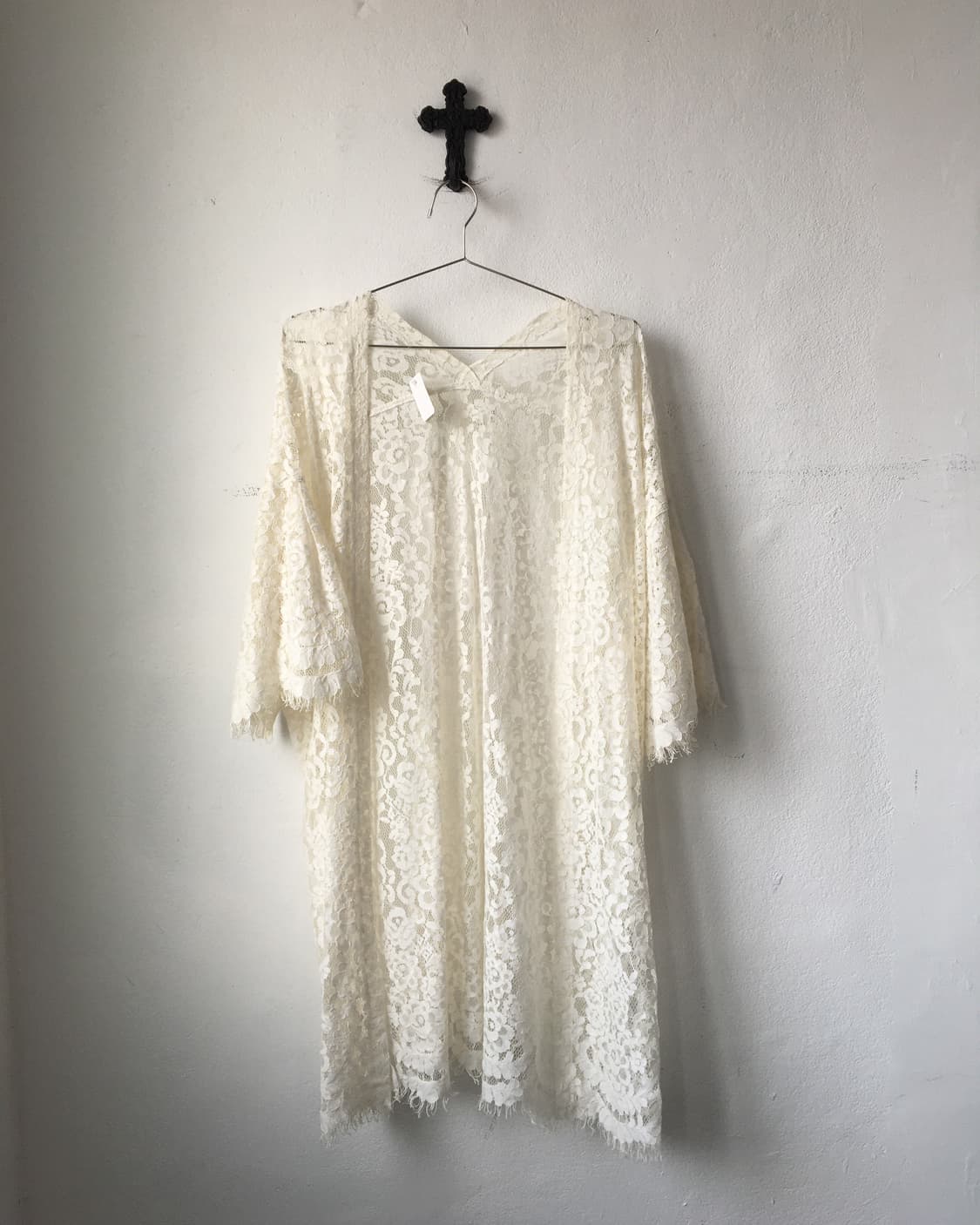 Lace open cardigan 상품이미지1