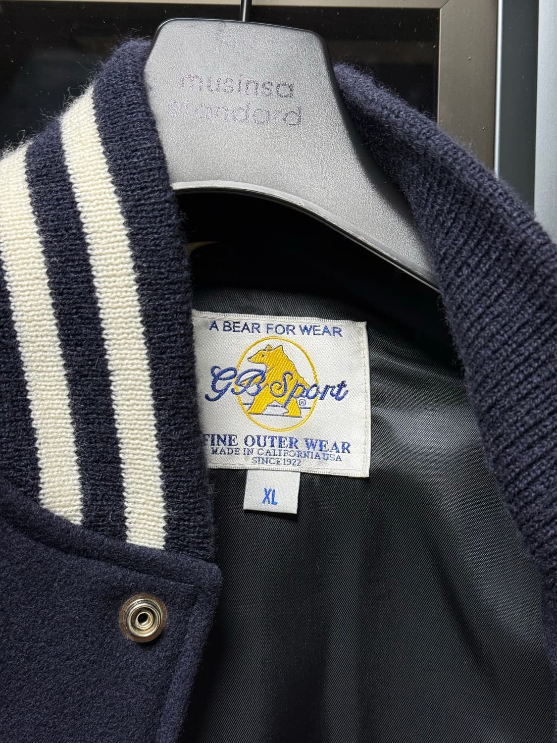 골든베어 바시티 네이비 XL 상품이미지3