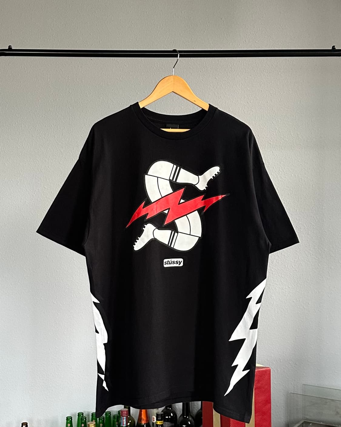 [2XL]스투시 NTRNTNL 싸커 프린팅 반팔 티셔츠 상품이미지1