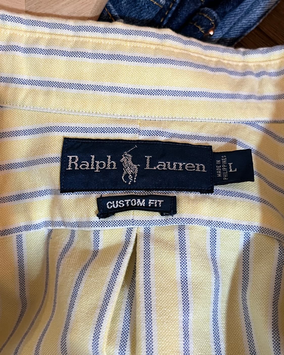 Polo Striped Shirt Custom Fit (폴로 코튼 셔츠) 상품이미지4