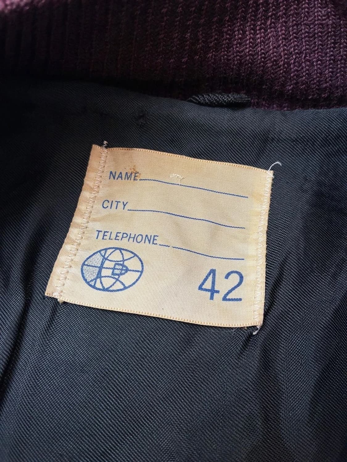 80s 센트럴 미시간 USA 숏 바시티 자켓 PN5302 상품이미지8