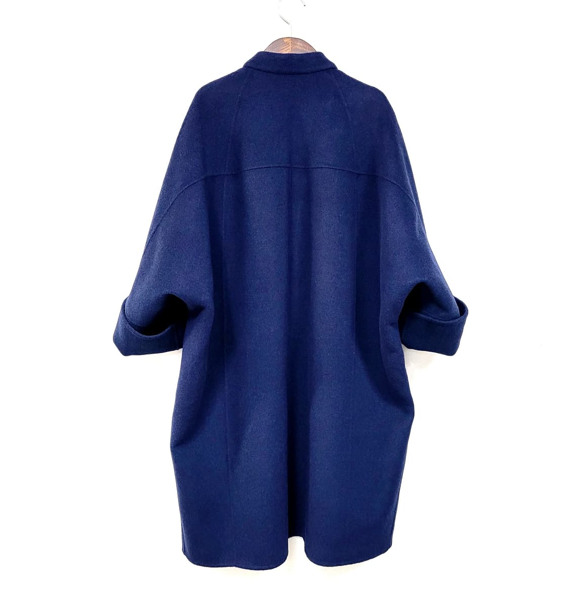 TIME  타임 캐시미어 블렌드 핸드메이드 코트 상품이미지4