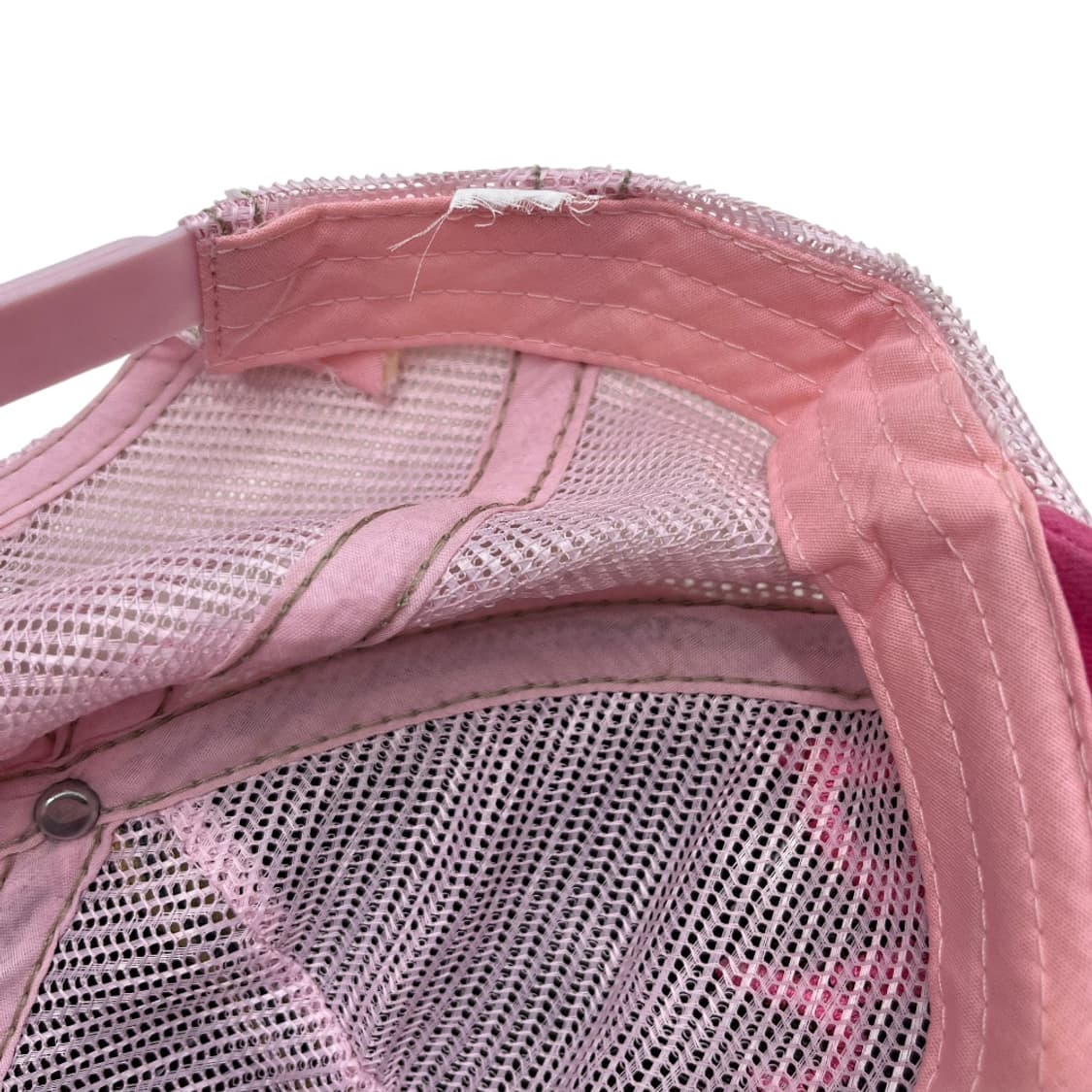 2000s 빈티지 데미지 핑크 Y2K 볼캡 상품이미지8