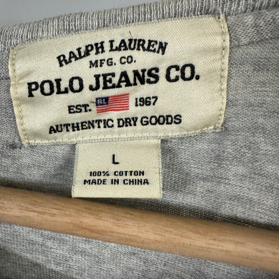 빈티지 폴로진스 롱슬리브 상품이미지2
