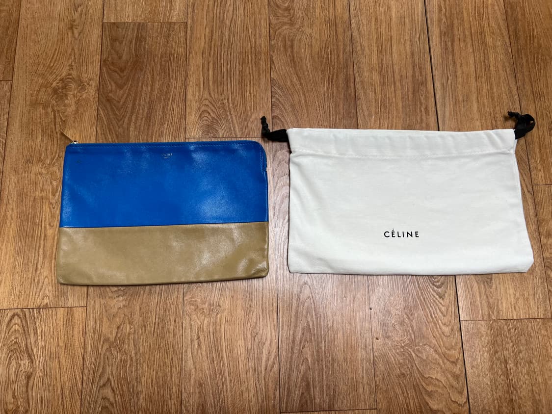 올드 셀린느 투톤 클러치 상품이미지1