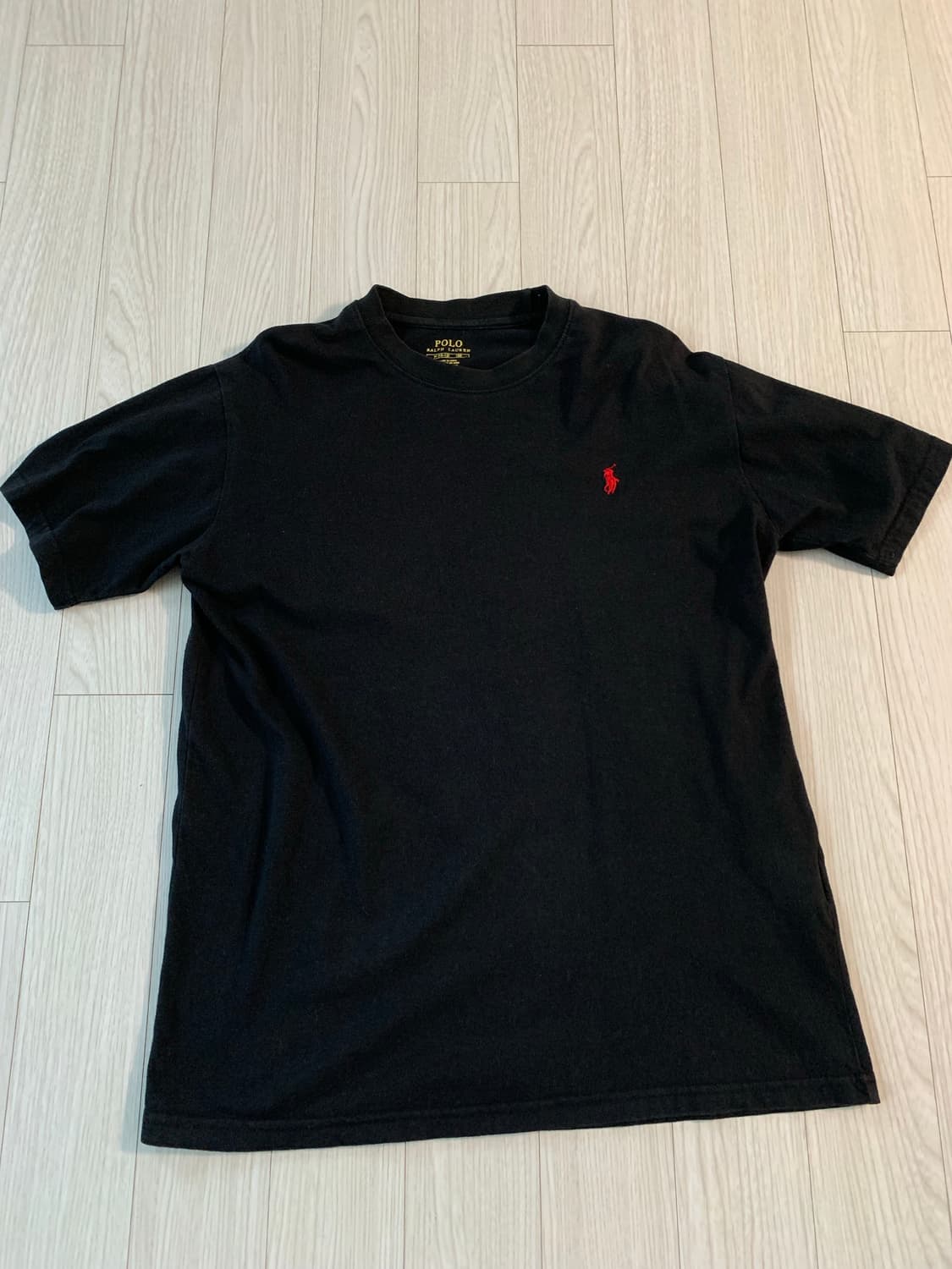 폴로 랄프로렌 블랙 반팔 티셔츠 상품이미지1
