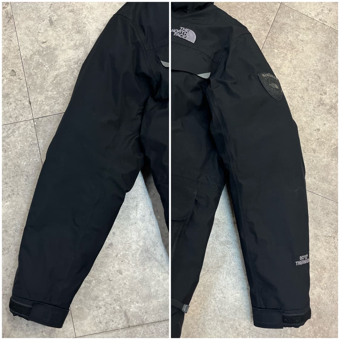 노스페이스 맥머도 구스 다운 패딩 자켓 블랙 100(L) #csz2470 상품이미지6