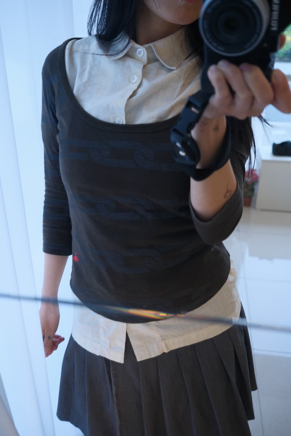 Chain graphic top 상품이미지2
