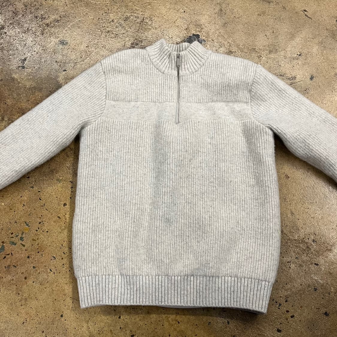 [정품/95] 테일러메이드 하프넥 니트 스웨터 b10 상품이미지3