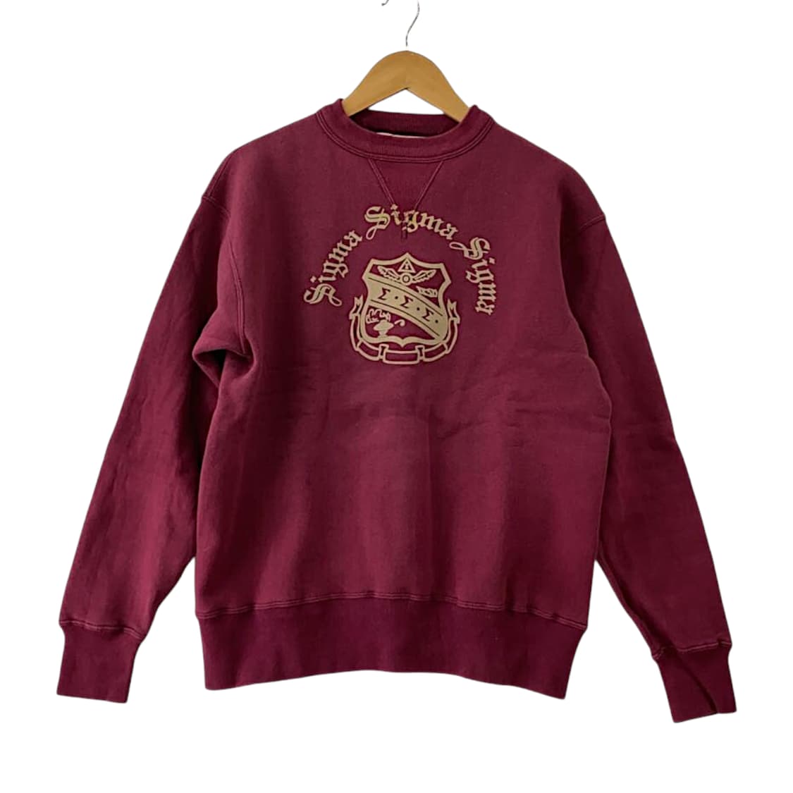 쿠쉬맨 40s Sigmal Sigma Sigma 코튼 스웻셔츠 XL 상품이미지1