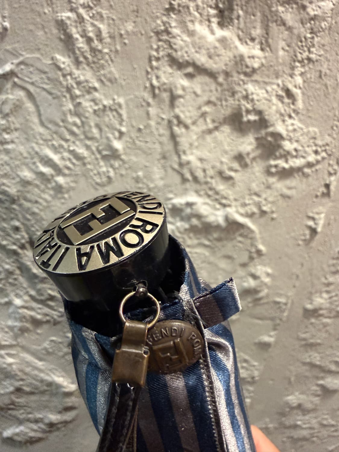 펜디 로고 스트라이프 폴딩 우산/양산 상품이미지9