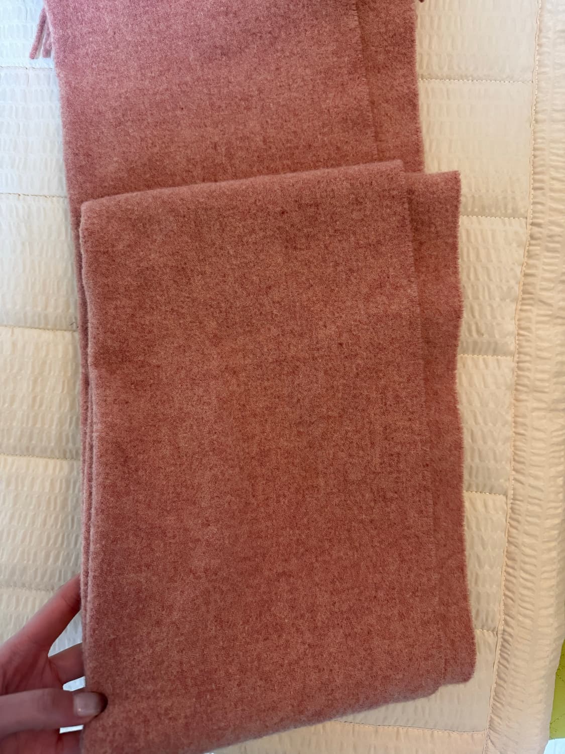 아크네스튜디오 머플러 목도리 로즈멜란지 상품이미지7