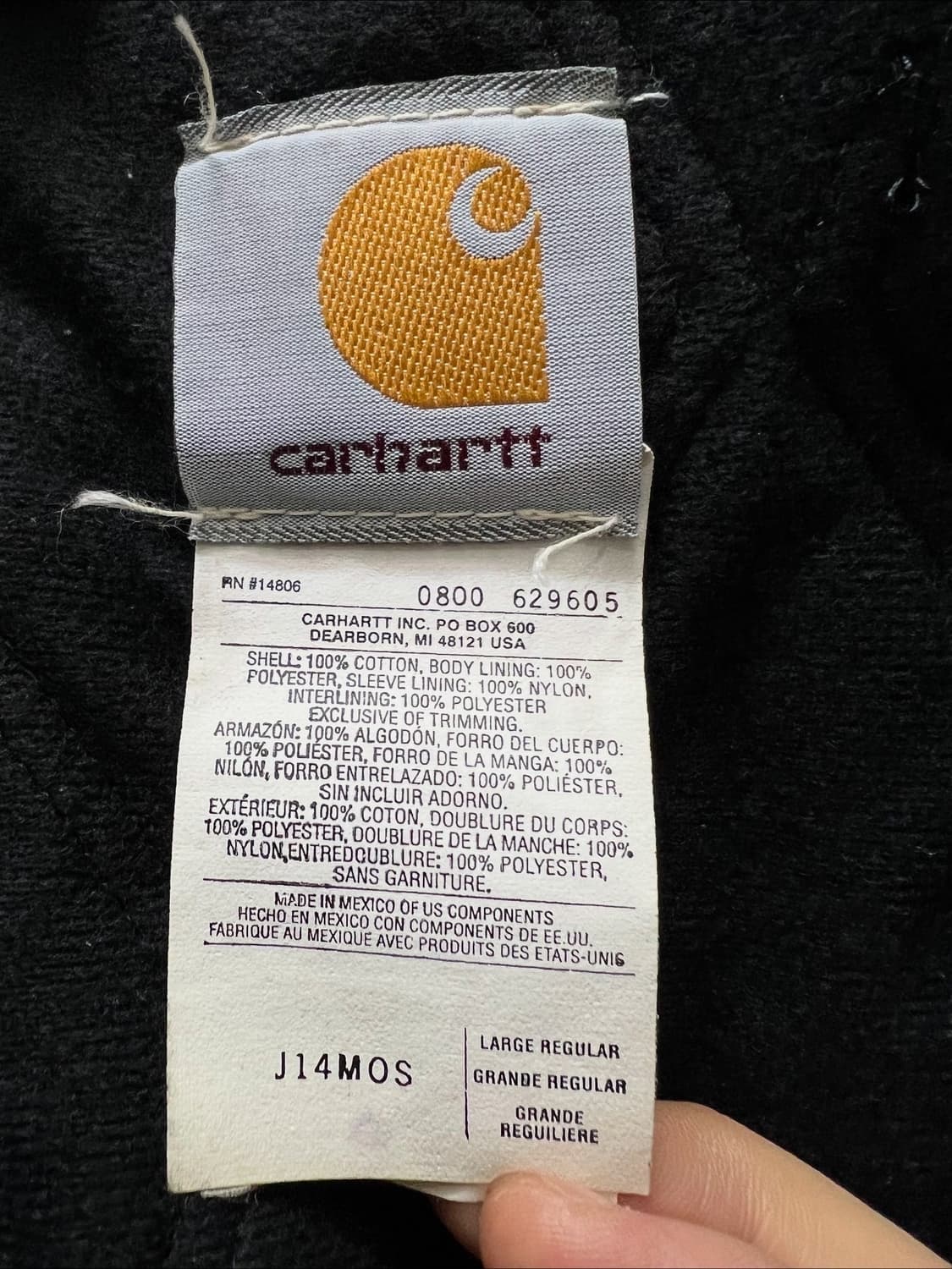 칼하트 J14 산타페 자켓 상품이미지5