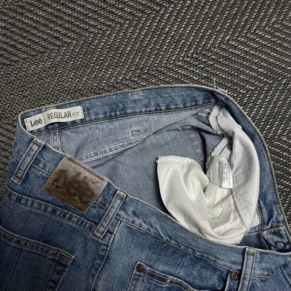 Lee 오리지널 레귤러 데님 팬츠 y 5270 상품이미지7