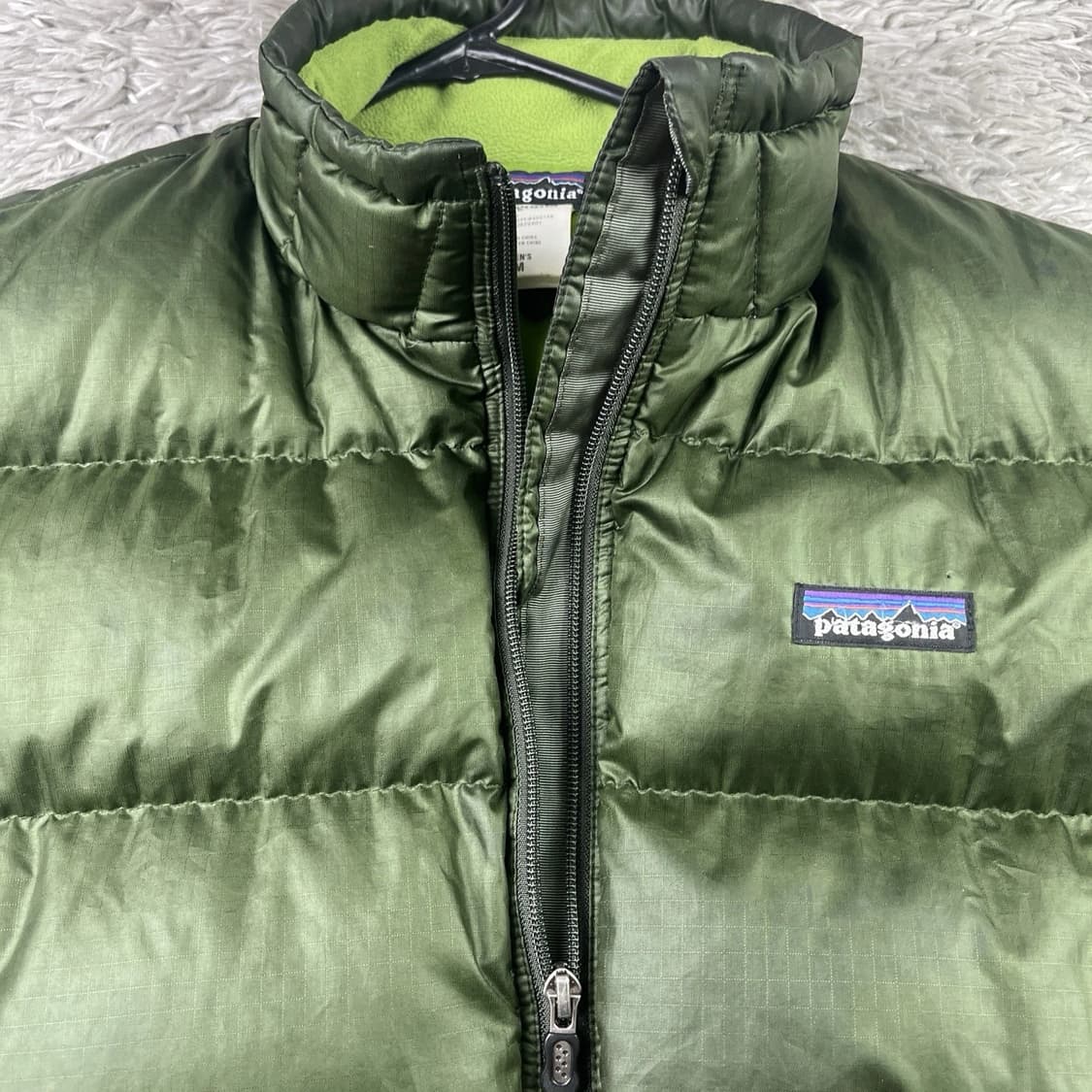 파타고니아 경량패딩 그린 상품이미지2