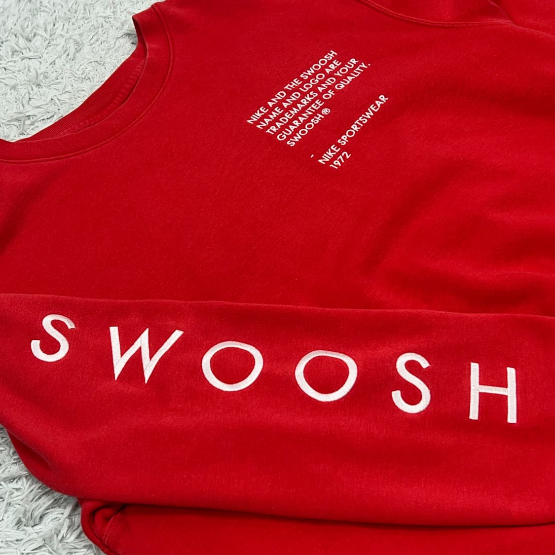 나이키 남성 더블 스우시 크루넥 맨투맨 L 상품이미지5