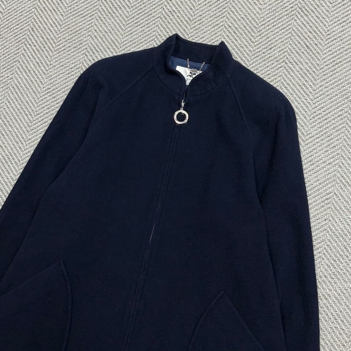 꾸레쥬 레글런 울 집업 코트 v1531 상품이미지3