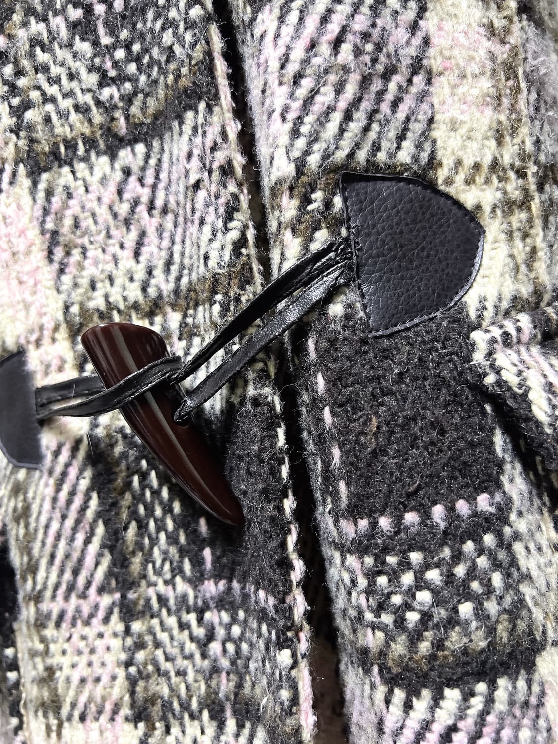 세실맥비 딸초 라떼갸루 로맨틱 로걀 하치 핀터깔 후드퍼 체크 떡볶이코트 상품이미지9