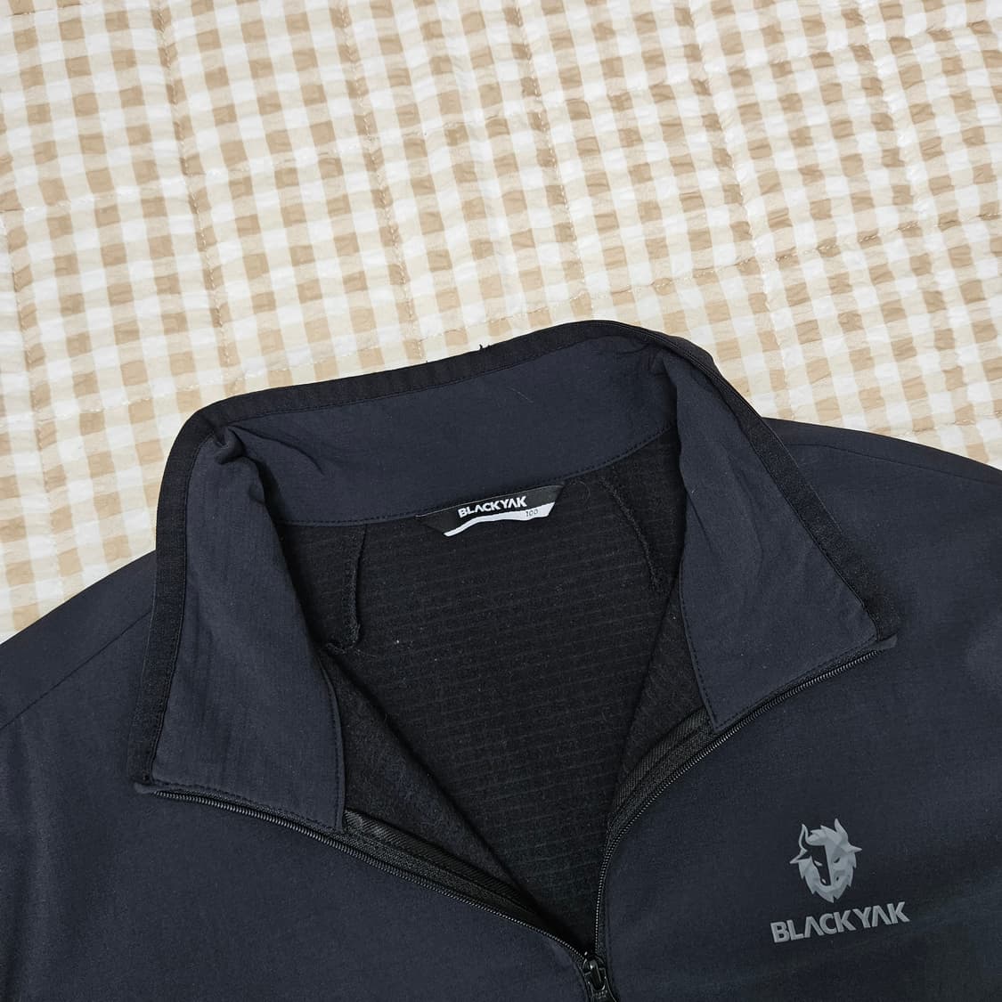 블랙야크 반집업 바람막이 자켓 남자100 상품이미지2