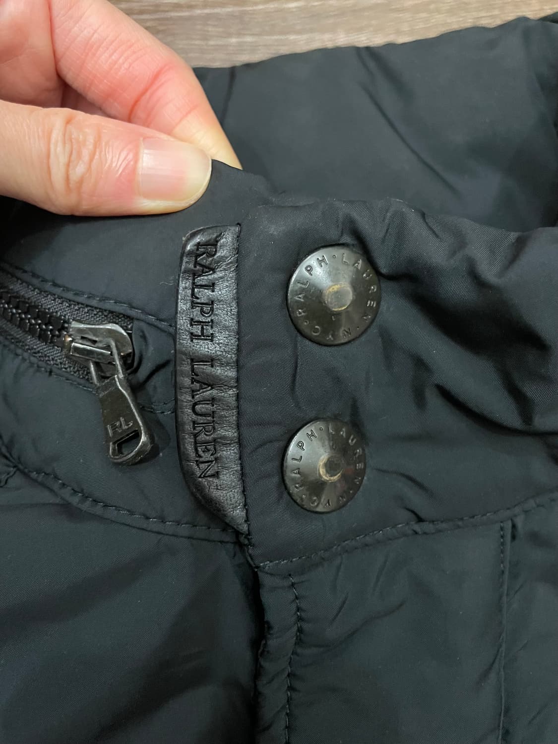 폴로 랄프로렌 레이싱 푸퍼 패딩 자켓 블랙 상품이미지7