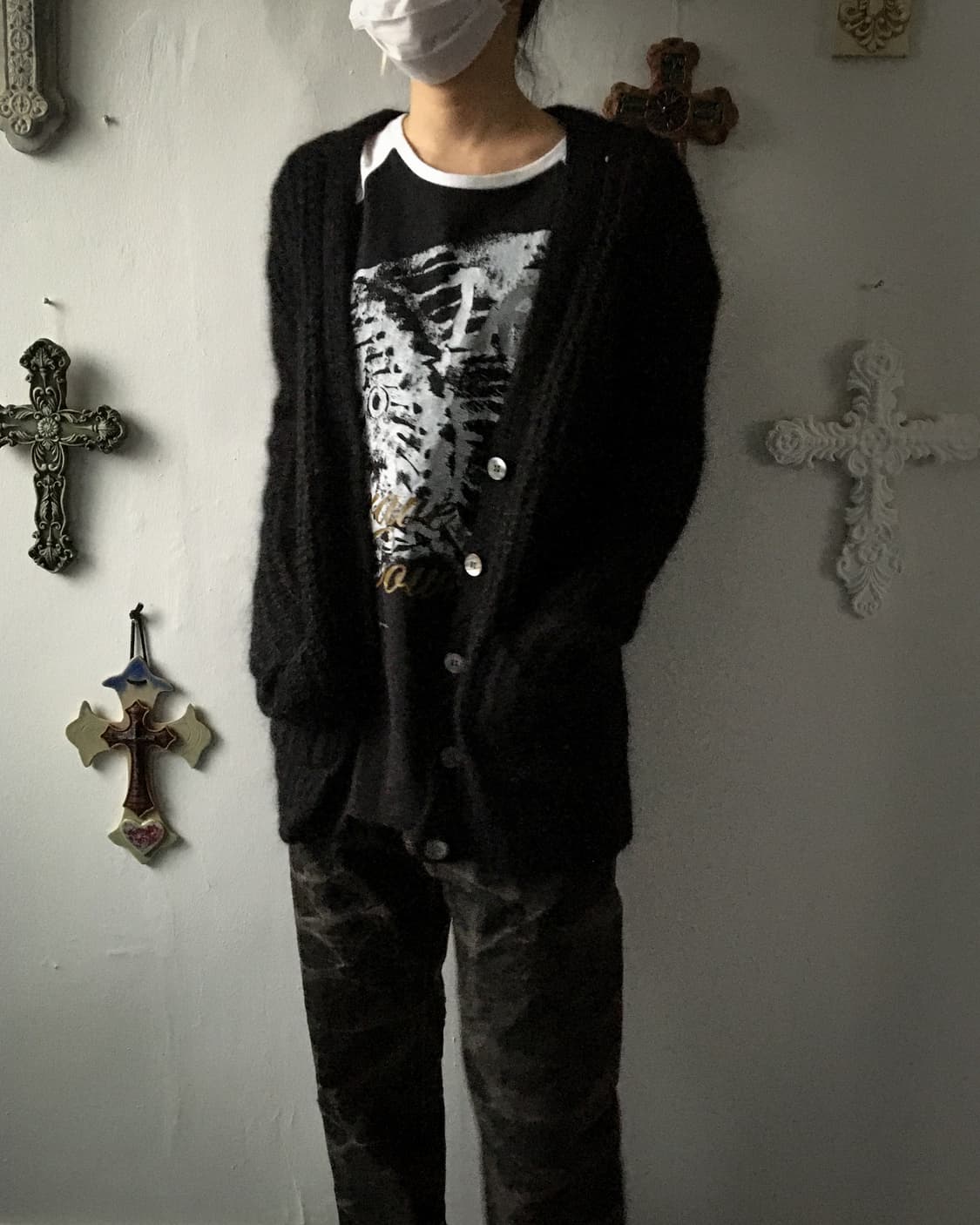 Woolen knit cardigan 상품이미지7