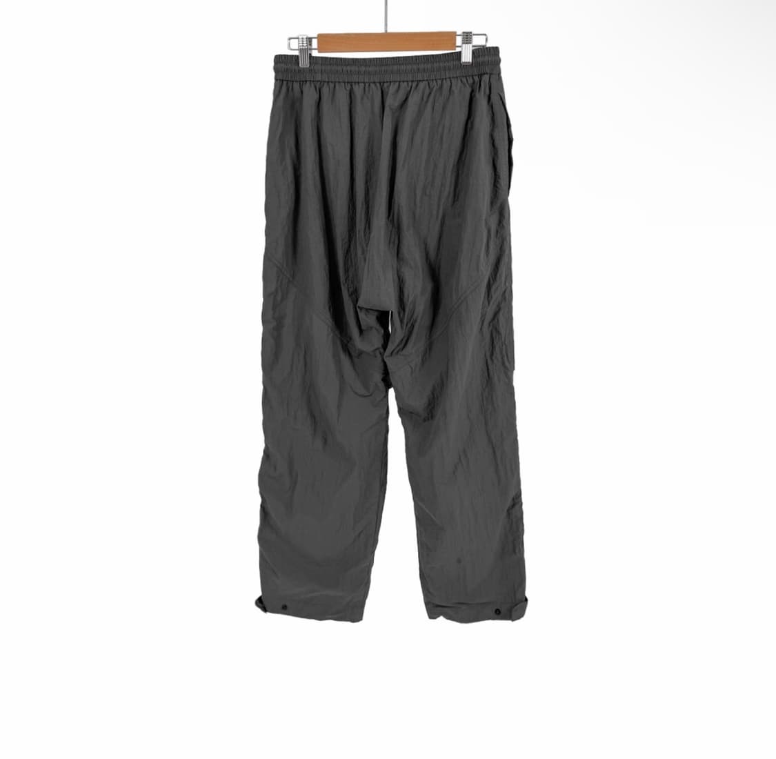 [44] 준지 남성 와이드 레그 드로우스트링 나일론 팬츠 그레이 상품이미지3