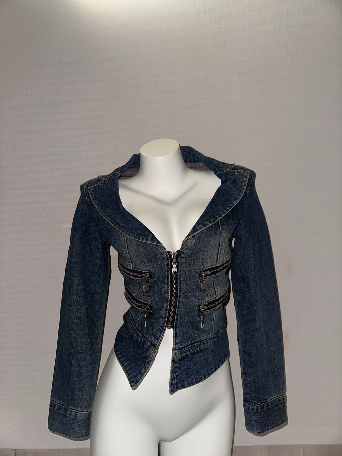 빈티지 청 자켓 상품이미지7