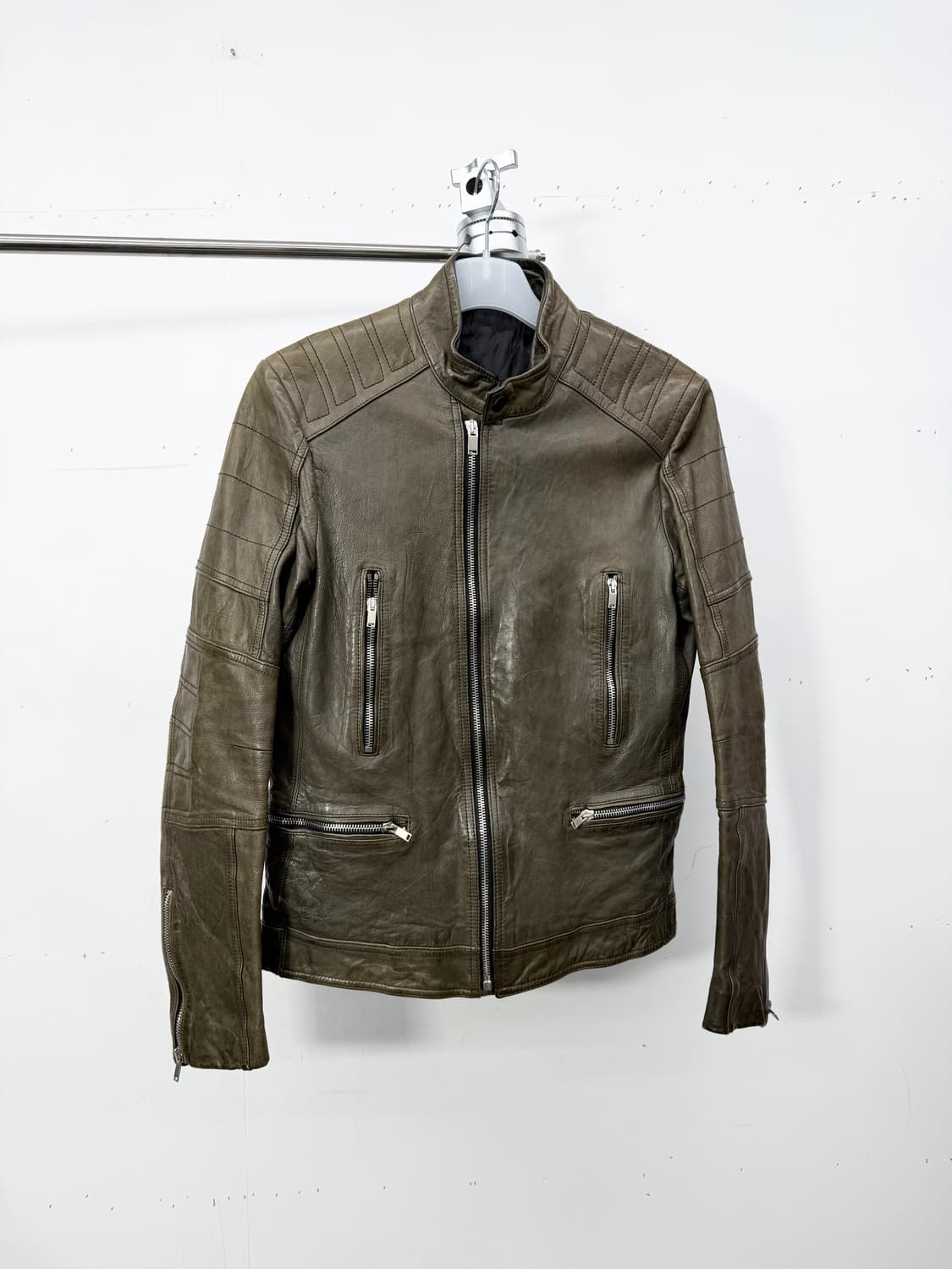 Solid Homme lambskin multi-pocket biker 상품이미지1