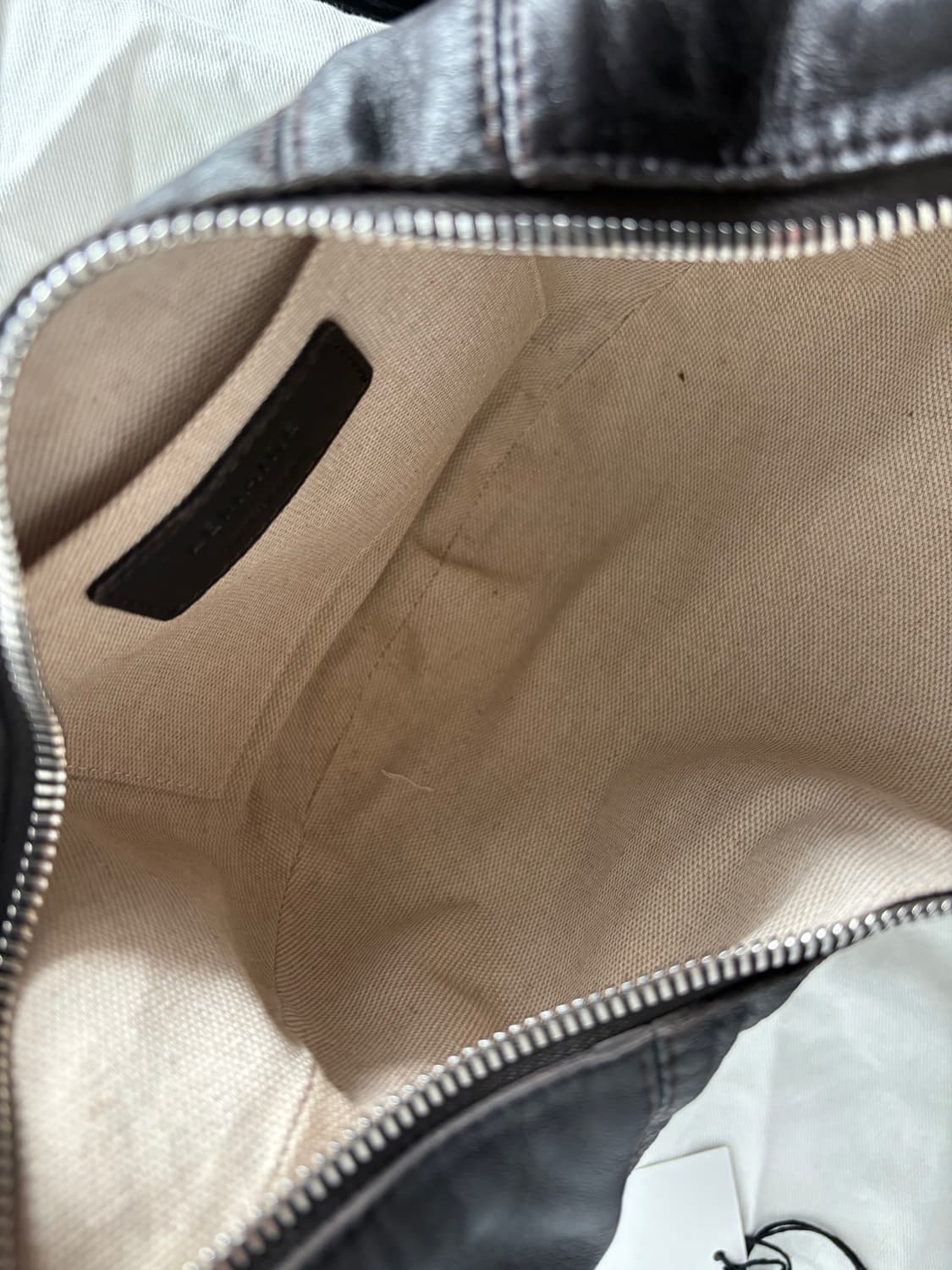 르메르 미니 포춘 크루아상 백 다크 초콜릿 상품이미지7