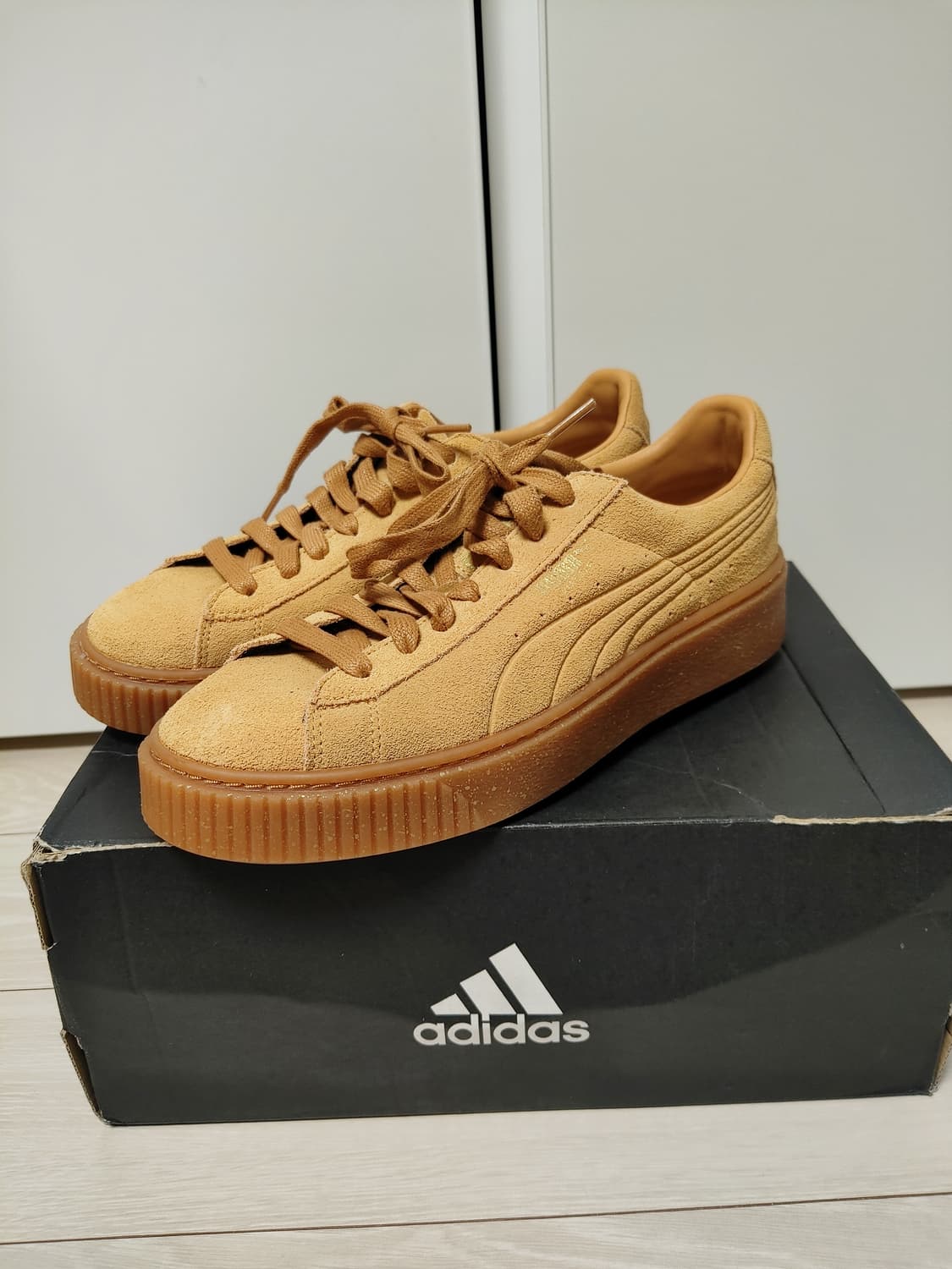 새상품 푸마 된장 255 상품이미지2