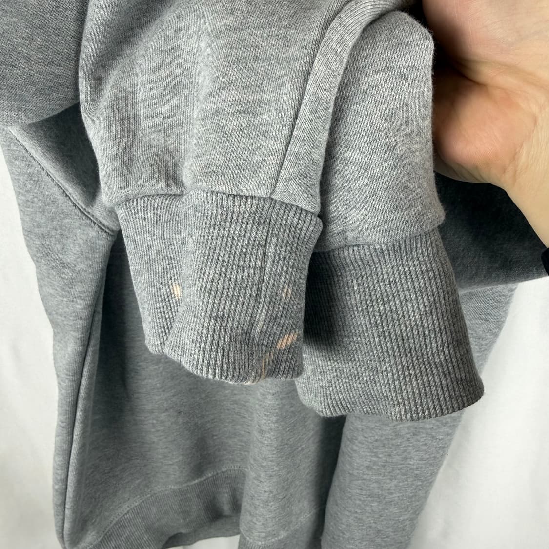 M) 마크곤잘레스 로고 맨투맨 그레이 상품이미지5