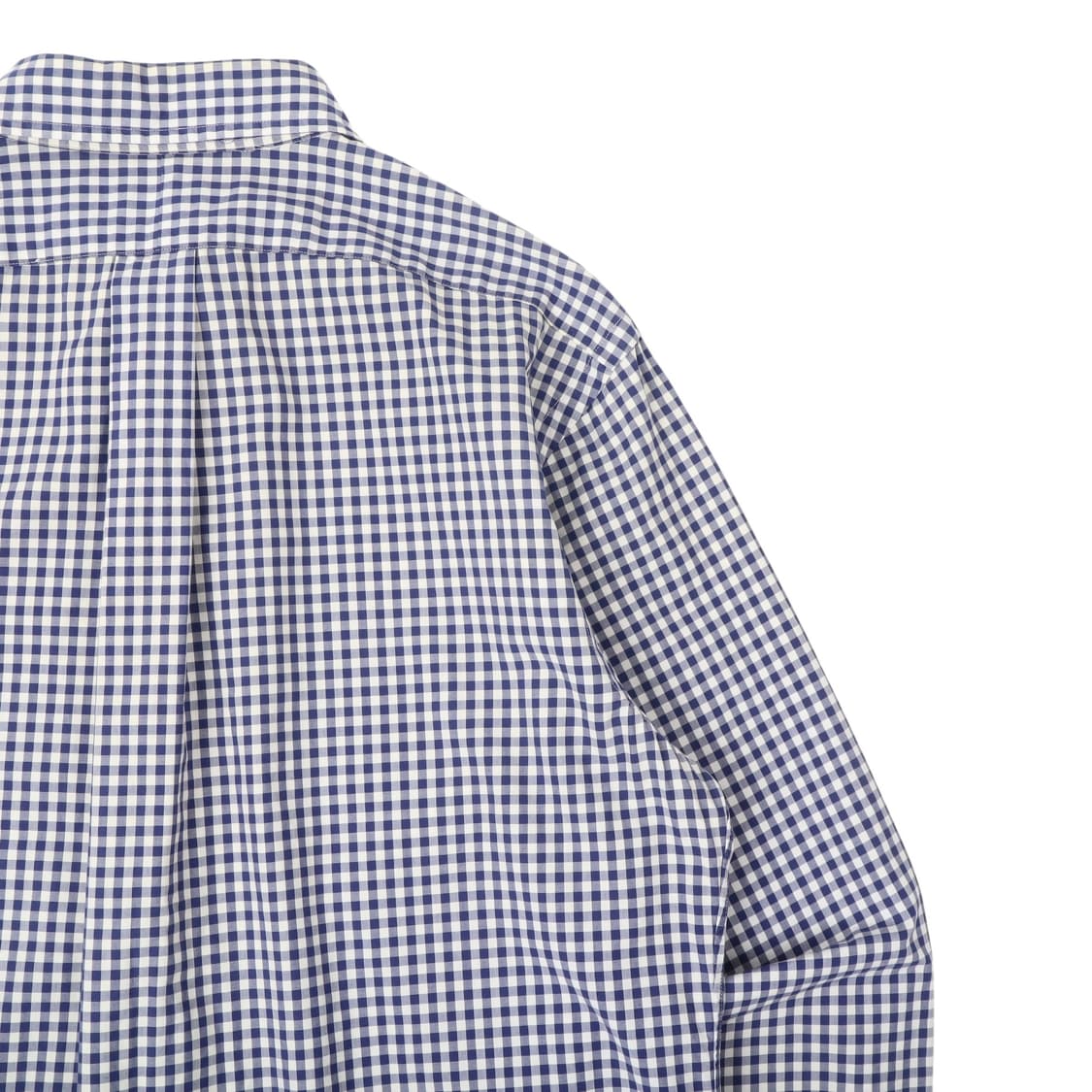 폴로 랄프로렌 블루 깅엄체크 커스텀핏 셔츠 상품이미지6