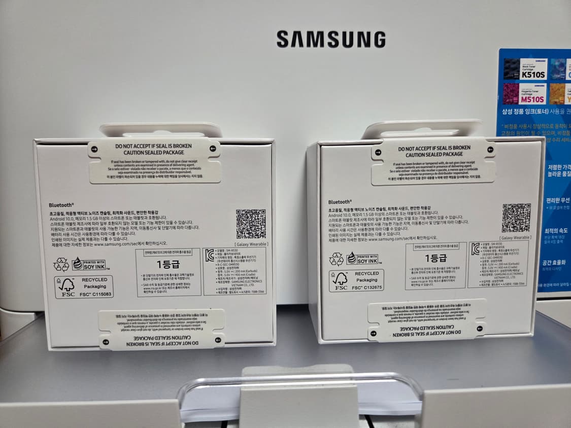 버즈3 화이트 & 실버 미개봉 새상품 상품이미지2