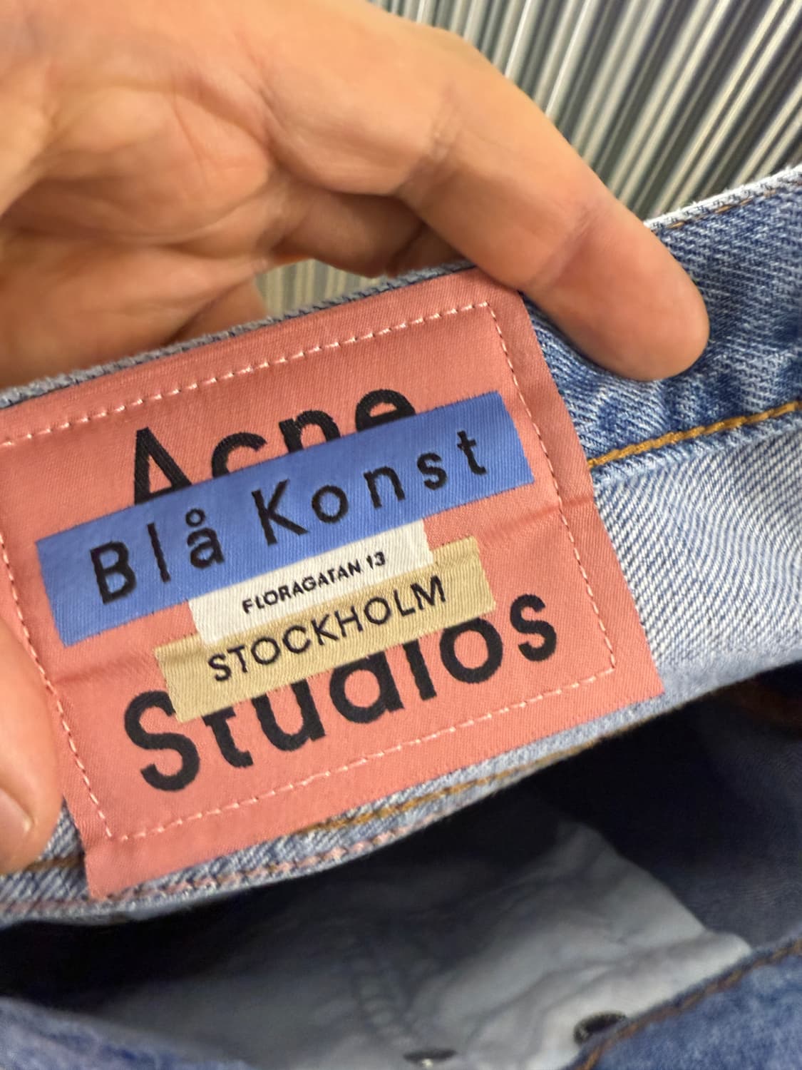 ACNE STUDIO 1996 Rainbow Denim 28-29 상품이미지5